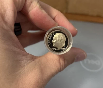 Rollo de 50 monedas de diez centavos Roosevelt a prueba de fecha mixta SIN RESERVA Foto 1 de 2