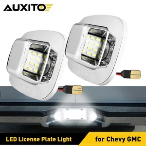 Full LED License Plate Tag Light for Chevy GMC C/K Series 1500 2500 3500 Pickup - Picture 1 of 12