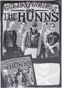 DUANE PETERS & THE HUNNS - US Original Poster 2001 - Picture 1 of 2