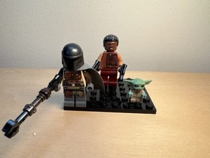 LEGO Star Wars Mandalorian Din Djarin Mando Grogu Greef Karga SW1057 Minifigure - Picture 1 of 2