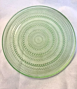 Juego de 4 platos para servir Iittala Kastehelmi verde manzana Oiva Toikka - Imagen 1 de 7
