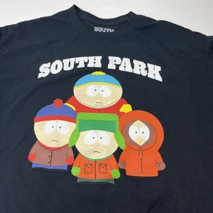 Hybrid Apparel South Park T-Shirt Gr. Large Grafik Schwarz Neu - Bild 1 von 8