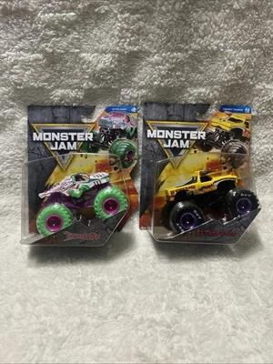 Monster Jam Nitro Neon Thunder Roarus Lagacy trucks El Toro Loco - Image 1 of 4