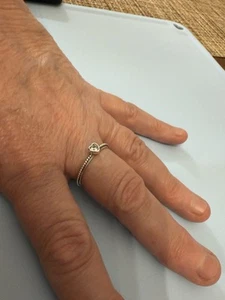 Pandora Heart Ring Size 10 S925 ALE - Picture 1 of 10