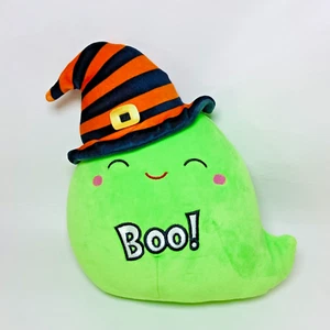 Peluche Halloween Squishmallows 10" Jeurgen Il Fantasma Verde - Foto 1 di 6