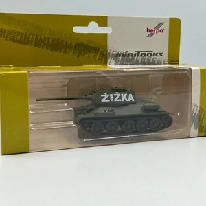 Tank Т-34/85 zizka scale 1/87 (HO) Herpa - Picture 1 of 5