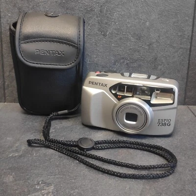 Pentax Espio 738G Autofokus Kompaktkamera 35mm Film  - Top Zustand - - Bild 1 von 4