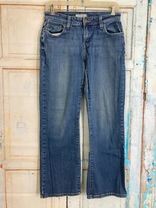 Levi Strauss and co 515 Blue Embroidery 6P Jeans Women’s Casual Work Everyday - Picture 1 of 11