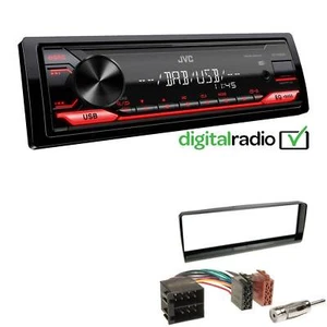 JVC KD-X182DB MP3 DAB+ USB 1-DIN Autoradio für Alfa Romeo 156 1997-2002 - Bild 1 von 5