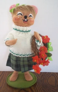 Annalee Doll IRISH WREATH MOUSE 8" SWEET NWT 2023 - Picture 1 of 4