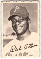 1969 O-Pee-Chee Deckle Dick Allen #NNO Philadelphia Phillies