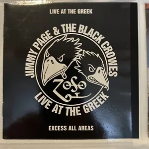 THE BLACK CROWES -LIVE AT THE GREEK EXCESS ALL AREAS 2CD in a SLEEVE PACKAGE - Picture 1 of 5