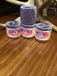 4 SPOOLS RAYON CROCHET THREAD MADE IN USA - Picture 1 of 2