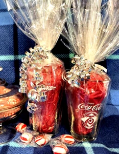 Vintage Pair of Collect. Coca-Cola Gift Glasses 1Orig./1-75 Anniversary Edition - Picture 1 of 4