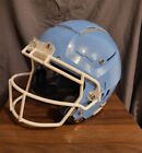 Schutt F7 VTD adult large football helmet LIGHT BLUE METALLIC