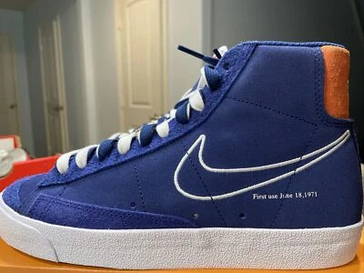 Nike Blazer Mid ‘77 Deep Royal Blue DC3433-400 Men's Sz.7.5 / Women's 9 NoLid - Image 1 of 4