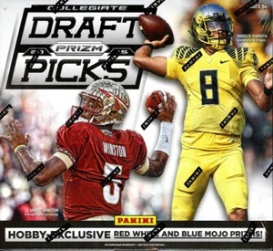 2015 PANINI PRIZM COLLEGIATE DRAFT PICKS FOOTBALL HOBBY BOX BLOWOUT CARDS - Picture 1 of 2