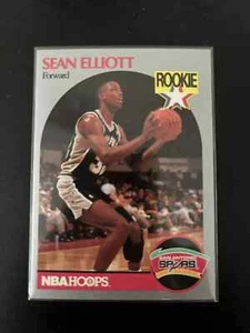 1990-91 NBA Hoops - #267 Sean Elliott (RC) Rookie Combined Shipping - Picture 1 of 1
