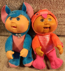 Cabbage Patch Kids Dolls Lot of 2 Elephant & Flamingo Exotic Friends