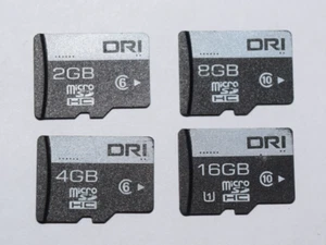 2GB/4GB/8GB/16GB microSDHC DRI Flash Memory Card class6 class10 Micro SD SDHC - Picture 1 of 5