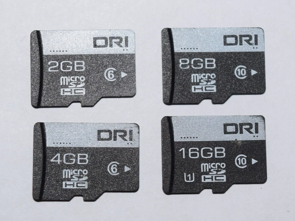 2GB/4GB/8GB/16GB microSDHC DRI Flash Memory Card class6 class10 Micro SD SDHC - Image 1 of 1