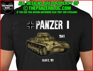 Camiseta Panzer I Segunda Guerra Mundial Tanque Alemán Versión 2 - Imagen 1 de 49