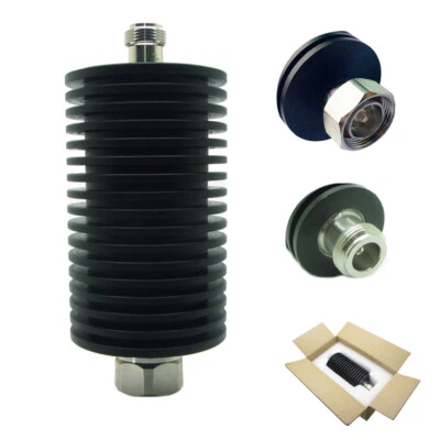 Round RF Coaxial Attenuator Din 7/16 to N Female 100W 1dB-60dB DC-3.0GHz 50 Ohm - Image 1 of 4
