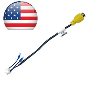 USA Ship Car RCA Reverse Rear View GPS Cable Adaptor For Android Radio Stereo - Bild 1 von 6