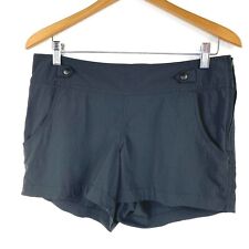 Merrell Womens Size 8 Selectwick Black Nylon Hiking Shorts Pockets 3.5" Inseam