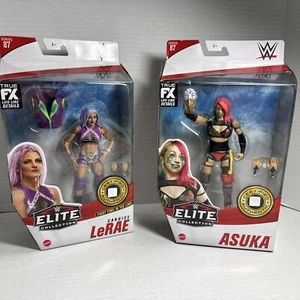 WWE Series 87 Candice Lerae WWE & Asuka action figure NUOVE Elite Mattel nuove con scatola - Foto 1 di 9