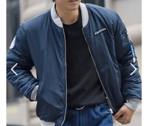 Starfield Bomber Jacket Mens Size L BNWT Large Insert Coin Brand New - Picture 1 of 2