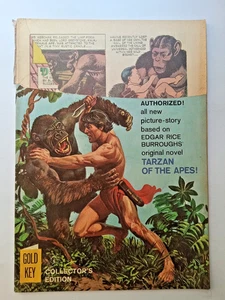 Gold Key Comics  TARZAN #155  Readers Copy  Paper loss on front cover - Picture 1 of 2