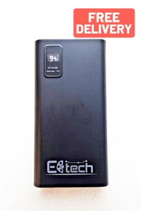 ECOTECH Portable Power Bank 20000mah PD 22.5W Fast Charger With LED Display UK - Picture 1 of 10