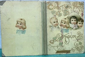 MAUD HUMPHREY illustrator ONE TWO THREE FOUR 1st Ed 1889 poetry Helen Gray Cone - Picture 1 of 6