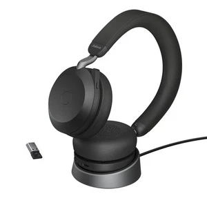 Jabra Evolve2 75 - Headset - On-Ear - Bluetooth - Wireless - Active... NEU - Photo 1/9
