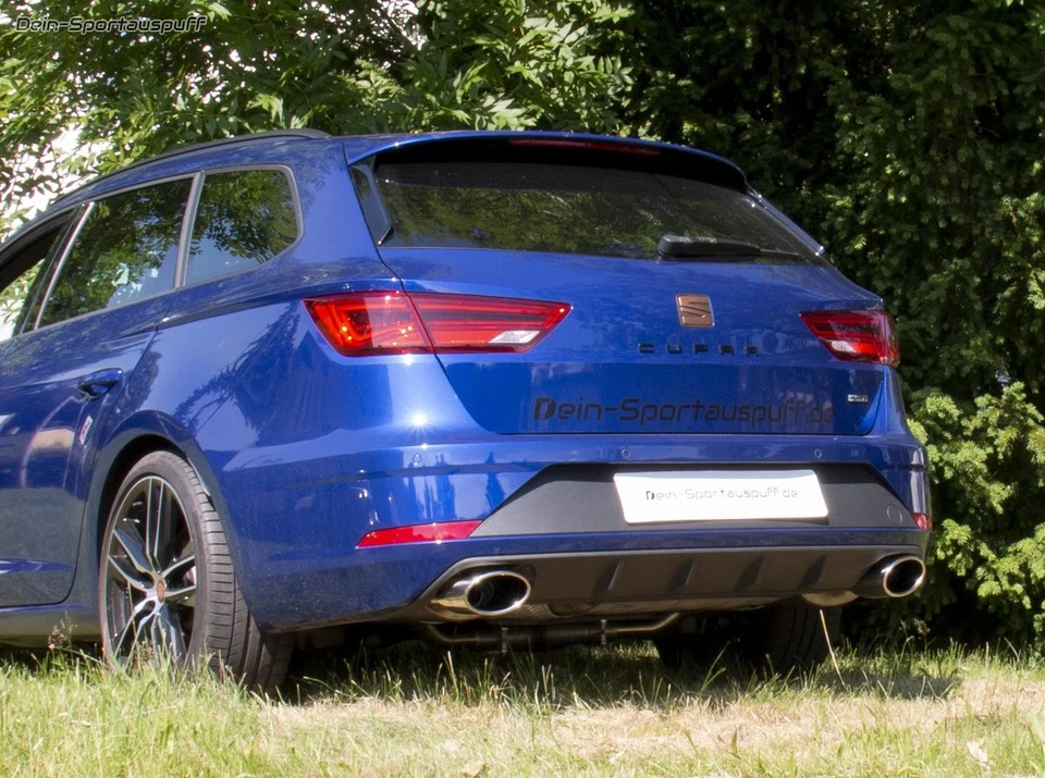 Impianto Completo Ulter Da OPF Ø76Mm Seat Leon ST Cupra 4Drive 2X145X90Mm BullX - Immagine 1 di 4