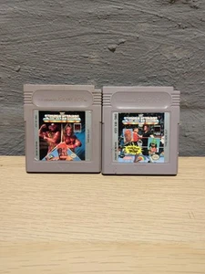 Gameboy WWF Superstars 1 & 2 nur Karts getestet funktioniert - Bild 1 von 9