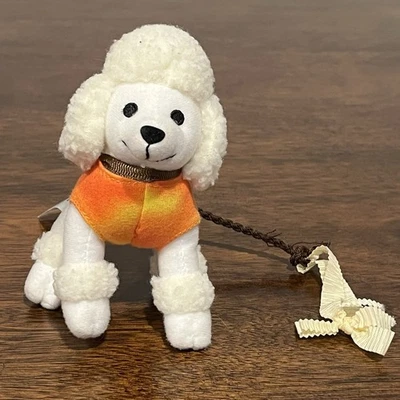 American Girl Muñeca Julie's Perro Paseo Set Caniche Blanco Perro Mascota Con Correa y Ves Foto 1 de 4