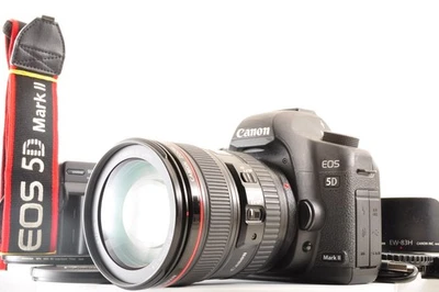 Cámara réflex digital Canon EOS 5D Mark II/Lente EF 24-105 mm f4 L IS *Casi nueva* #4671 Foto 1 de 4
