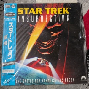 Star Trek Insurrection Laserdisc Japan PILF-2786 Patrick Stewart WS AC3 - Picture 1 of 2