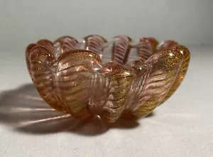 Ciotola Barovier Toso Ordinato d'Ore, vetro di Murano, 1951 - Foto 1 di 9