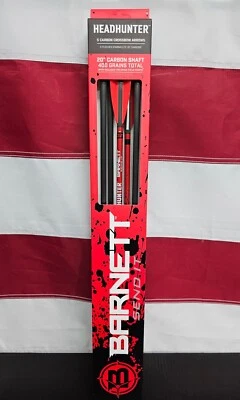 Barnett HeadHunter Carbon Crossbow 20" Arrows w/ Field Points (5-PACK) - 16075 - Image 1 of 3