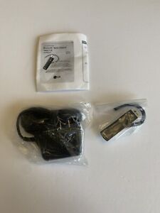 LG HBM-710 Black Universal Bluetooth Wireless Single Earpiece Ear-Hook Headset