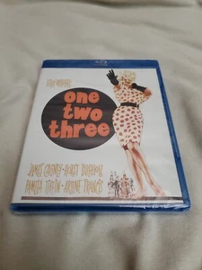 One, Two, Three 1961 Blu-Ray NEW SEALED One Two Billy Wilder James Cagney - Picture 1 of 2