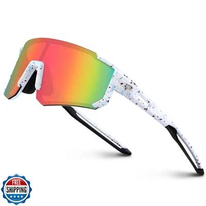 RIVBOS Jugend Baseball Sonnenbrille für Kinder (Jungen und Mädchen) polarisiert UV-Schutz - Bild 1 von 5