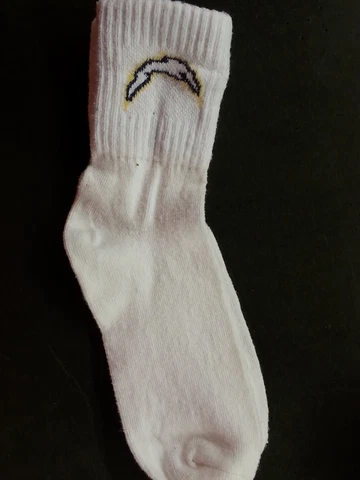 NFL Ladies Socks, San Diego Chargers #1-1 Cover