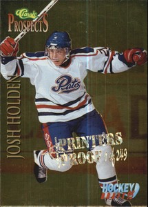 1995 Classic Printer's Proofs Gold #62 Josh Holden /249