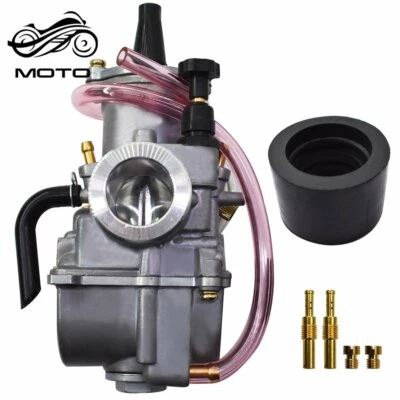NUEVO Carburador de motocicleta duradero de 21 mm apto para carburador scooter carreras ATV Foto 1 de 4