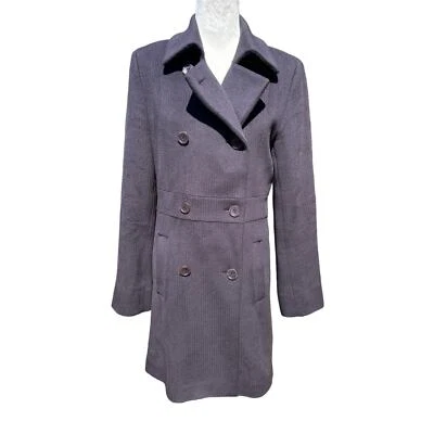 Jil Sander Pea Coat 36 / 4 Wool Cashmere Cashgora Angora Preppy Luxury Heritage - Image 1 of 4