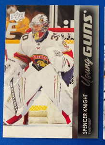 2021-22 Upper Deck #223 SPENCER KNIGHT Young Guns RC